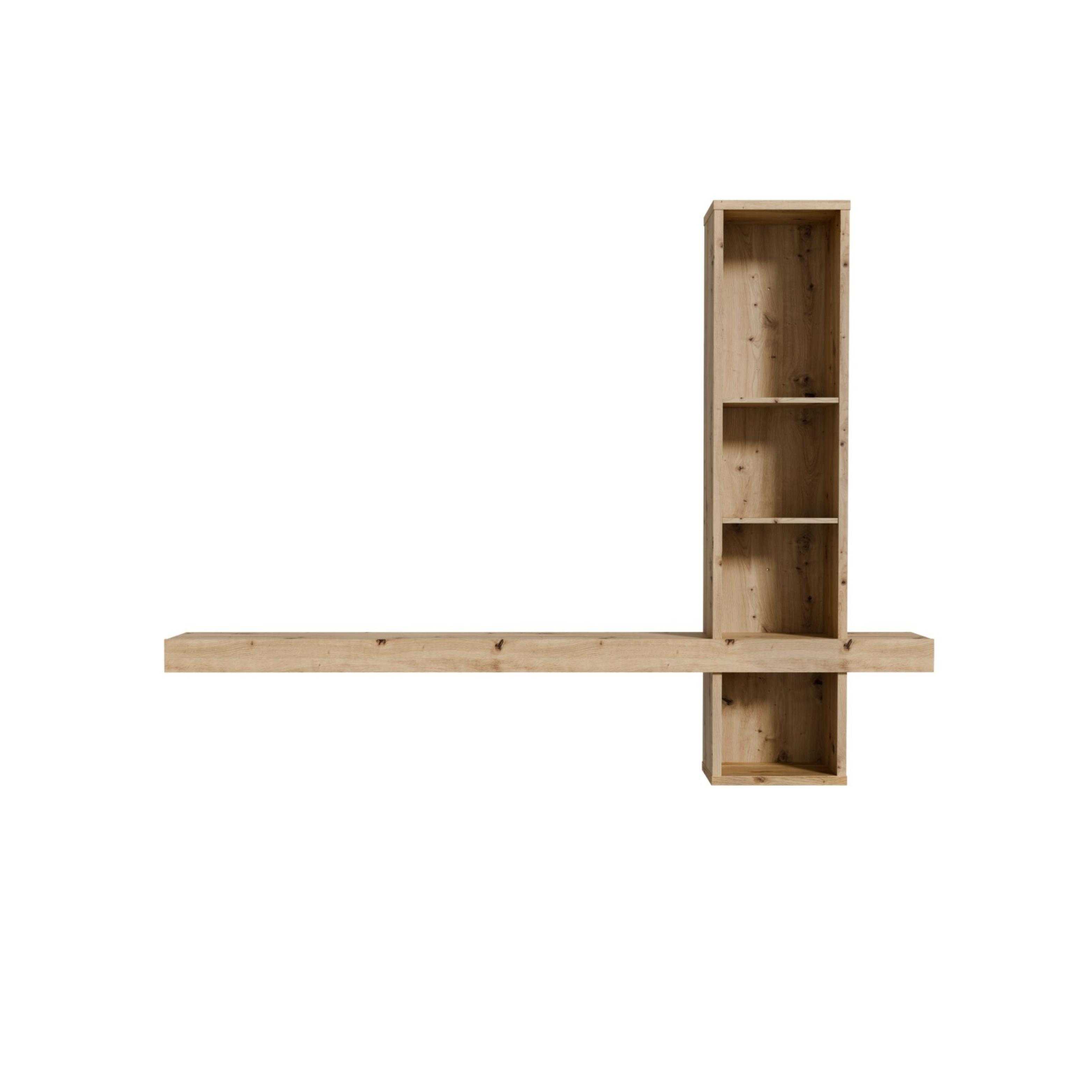 Modernes Wandregal